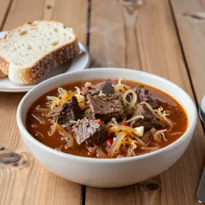 Nationalgericht Albanien: Mish me Lakër (Rezept)
