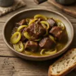 Nationalgericht Albanien: Mish Viçi me Presh (Rezept)