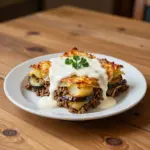 Nationalgericht Albanien: Musaka shqiptare (Rezept)