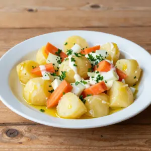 Nationalgericht Albanien: Salatë me Patate (Rezept)