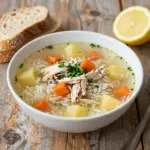 Nationalgericht Albanien: Supë pule me oriz (Rezept)
