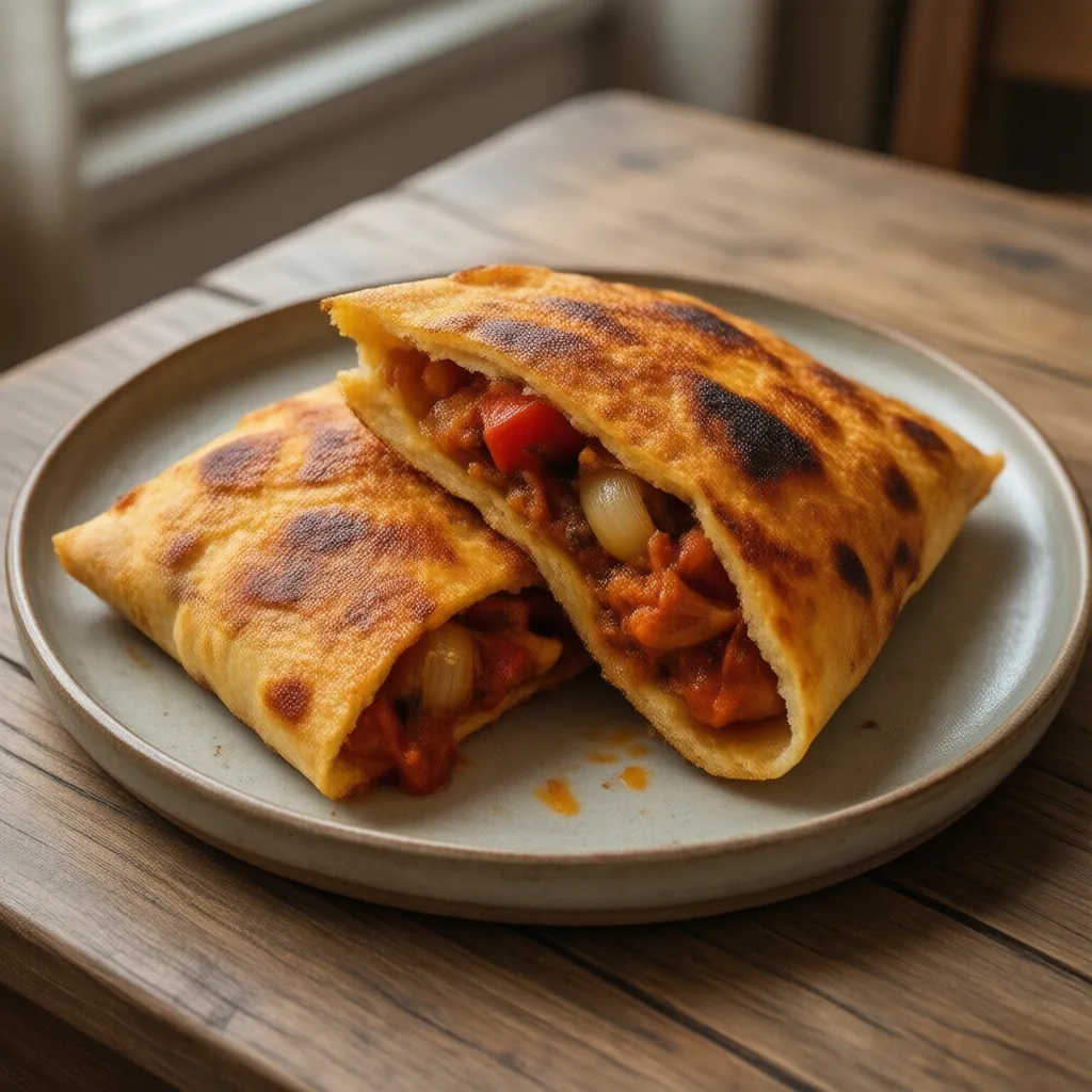 Nationalgericht Algerien: Mhadjeb (Rezept)