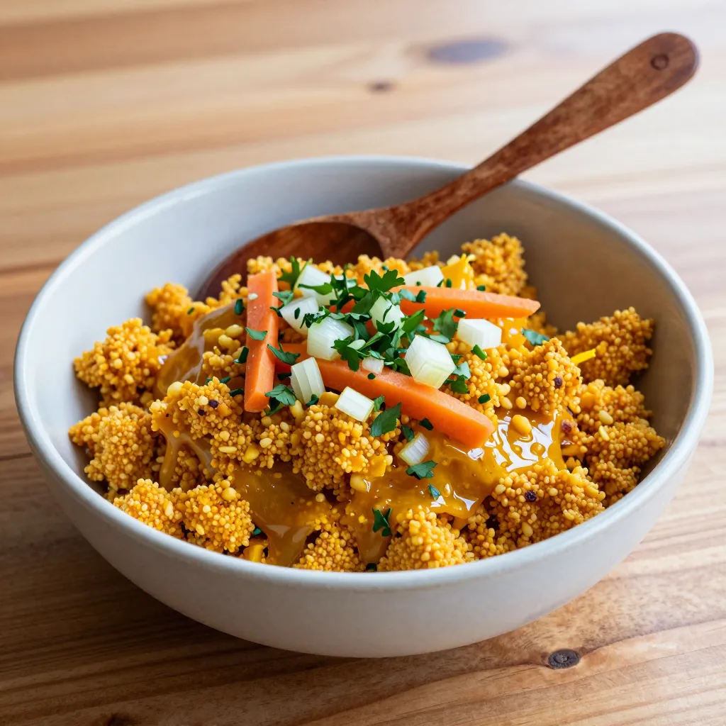 Nationalgericht Angola: Farofa de Dendê (Rezept)