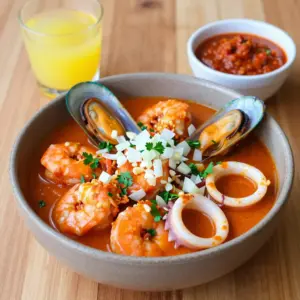 Nationalgericht Angola: Mariscos Cozidos com Gindungo (Rezept)