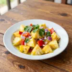 Nationalgericht Antigua und Barbuda: Antigua Black Pineapple Salad (Rezept) Nationalgericht Antigua und Barbuda: Antigua Black Pineapple Salad (Rezept)