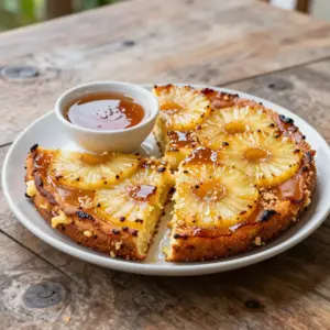 Nationalgericht Antigua und Barbuda: Pineapple Upside-Down Cake (Rezept)