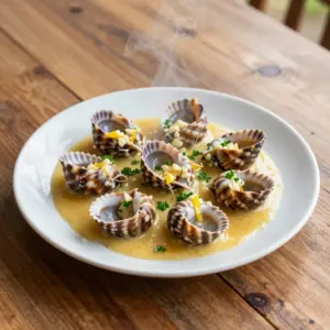 Nationalgericht Antigua und Barbuda: Whelks in Butter Sauce (Rezept)