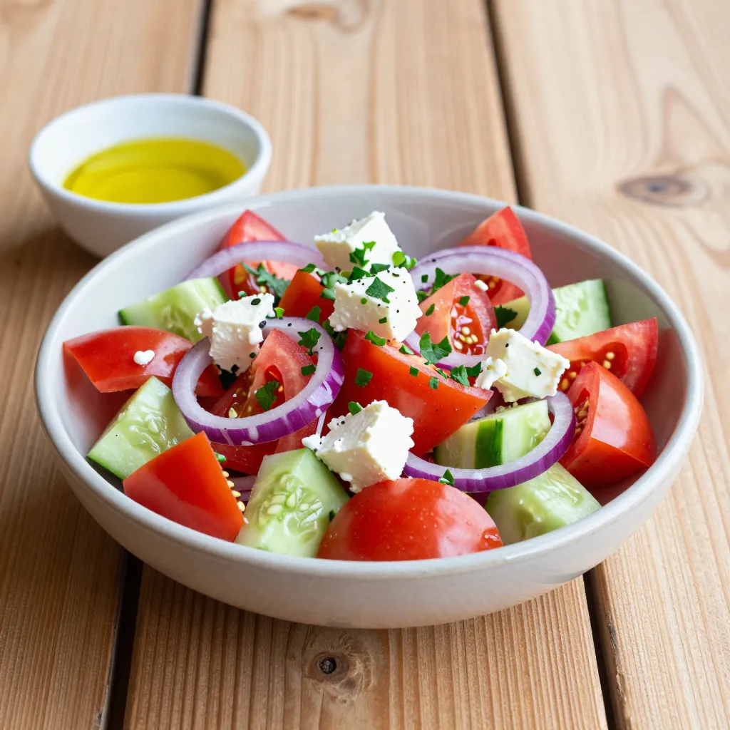 Nationalgericht Aserbaidschan: Choban Salatı (Rezept)