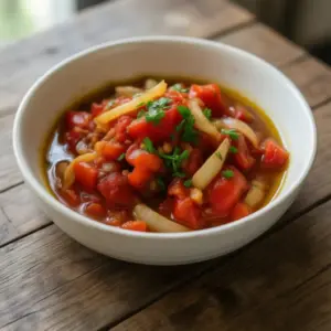 Nationalgericht Aserbaidschan: Pomidor Çığırtması (Rezept)
