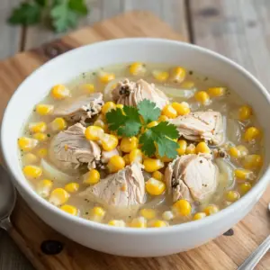 Nationalgericht Australien: Chicken and Corn Soup (Rezept)