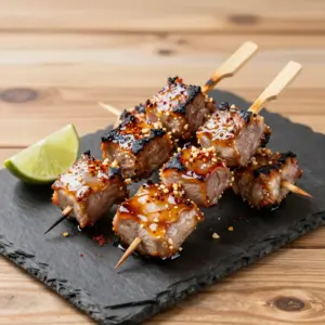 Nationalgericht Australien: Crocodile Skewers (Rezept)