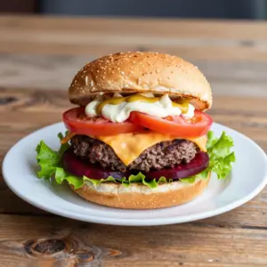 Nationalgericht Australien: Hamburger with Beetroot (Rezept)