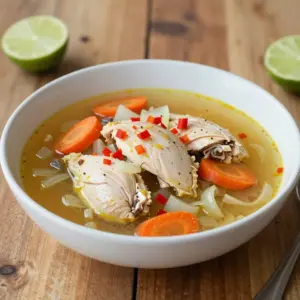 Nationalgericht Bahamas: Bahamian Chicken Souse (Rezept)