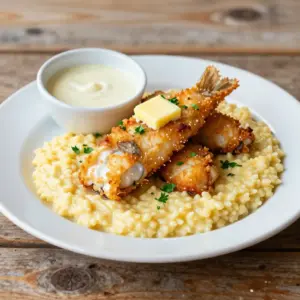 Nationalgericht Bahamas: Fish and Grits (Rezept)