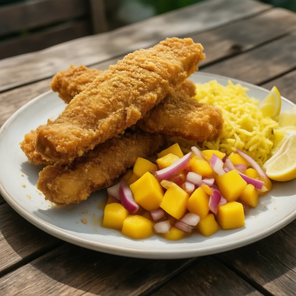 Nationalgericht Bahamas: Fried Fish (Rezept)