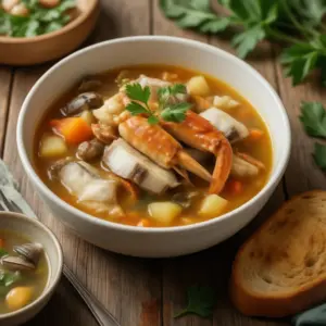 Nationalgericht Bahamas: Seafood Chowder (Rezept)