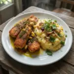 Nationalgericht Bahamas: Steamed Fish with Grits (Rezept) Nationalgericht Bahamas: Steamed Fish with Grits (Rezept)
