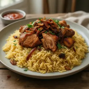 Nationalgericht Bahrain: Al-Majboos (Rezept)