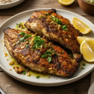 Nationalgericht Bahrain: Grilled Hammour (Rezept)
