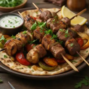 Nationalgericht Bahrain: Mixed Grill Platter (Rezept)