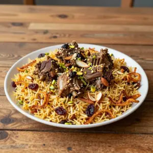 Nationalgericht Bahrain: Quzi (Rezept)