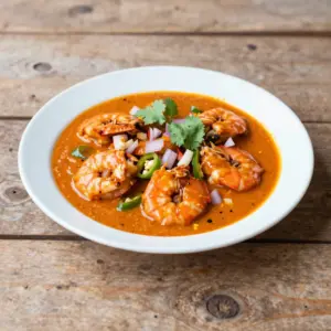 Nationalgericht Bangladesch: Kacha Lonka Chingri (Rezept)