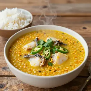 Nationalgericht Bangladesch: Maachher Matha Diye Dal (Rezept)