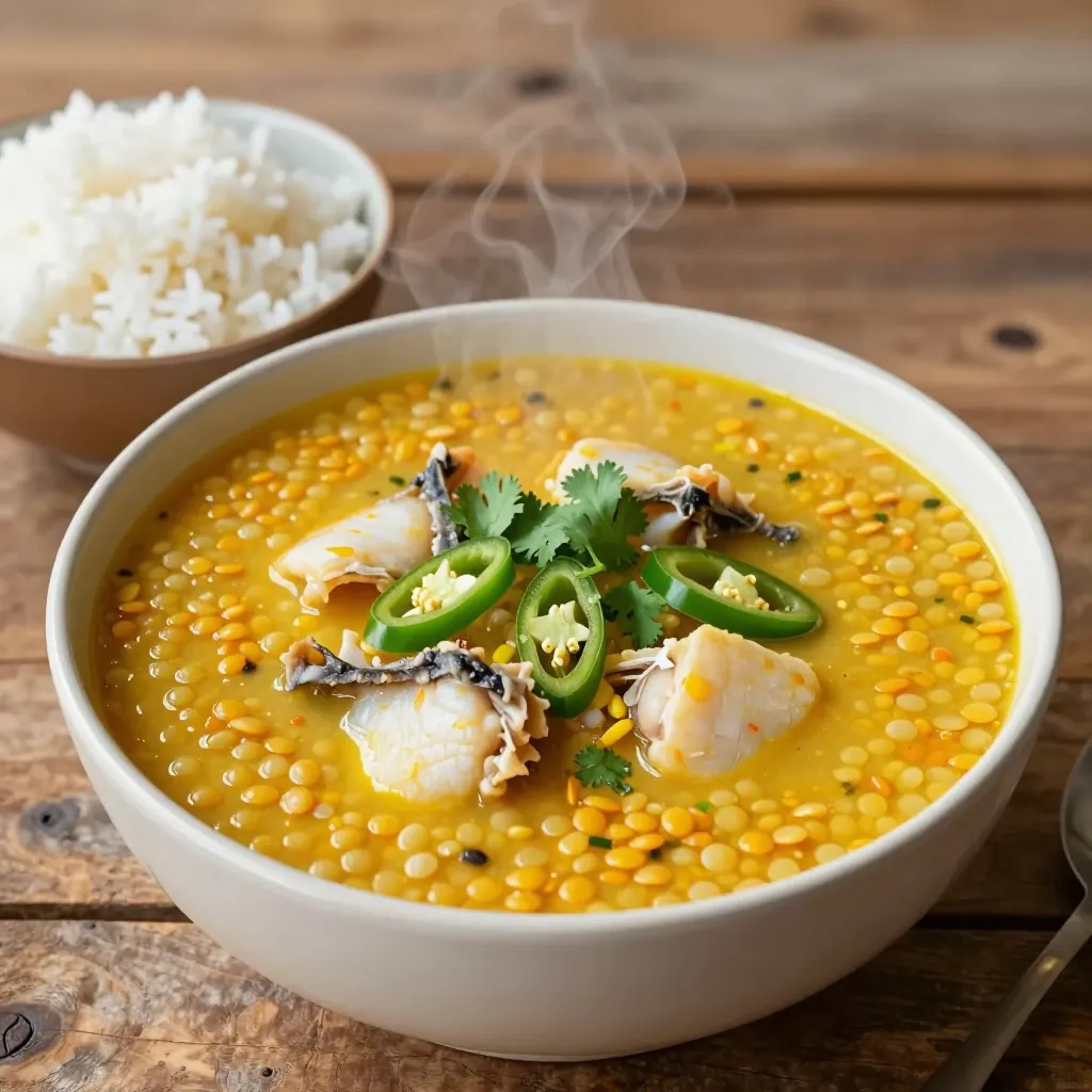 Nationalgericht Bangladesch: Maachher Matha Diye Dal (Rezept)