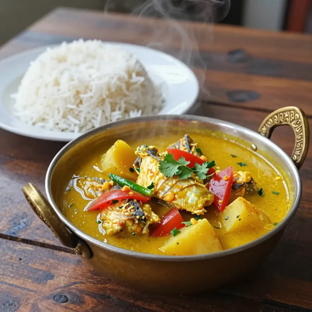 Nationalgericht Bangladesch: Macher Jhol (Rezept)