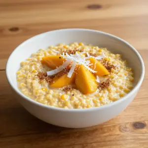 Nationalgericht Barbados: Bajan Cornmeal Porridge (Rezept)