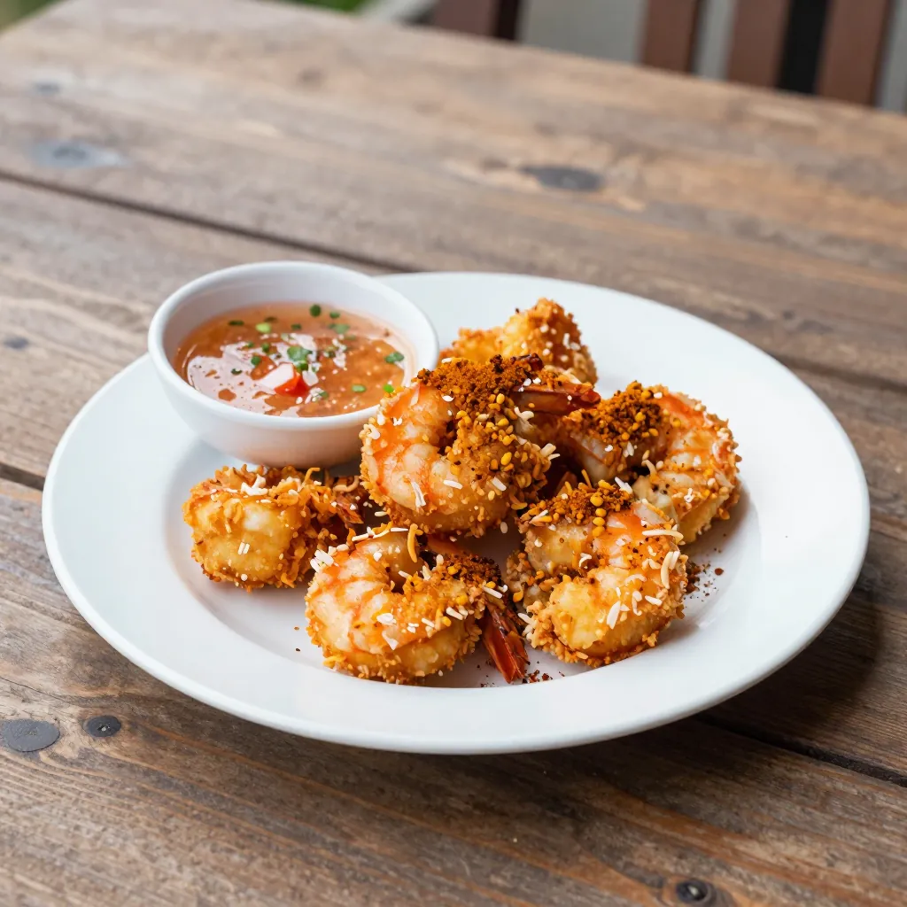 Nationalgericht Barbados: Coconut Shrimp (Rezept)
