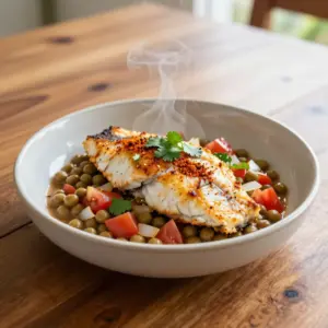 Nationalgericht Barbados: Fish and Pigeon Peas (Rezept)