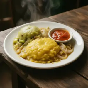 Nationalgericht Barbados: Green Banana Cou-Cou (Rezept)