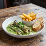 Nationalgericht Belgien: Paling in 't Groen (Rezept)