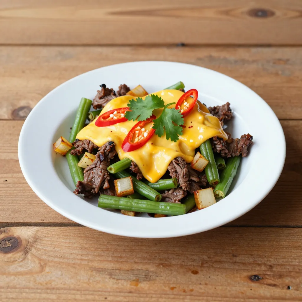 Nationalgericht Bhutan: Shakam Shukam Datshi (Rezept)