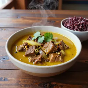Nationalgericht Bhutan: Yak Maru (Rezept)