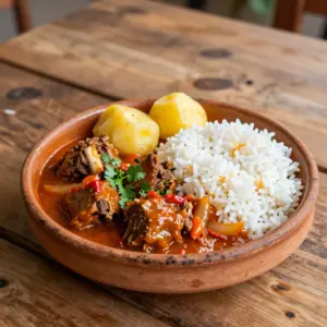 Nationalgericht Bolivien: Ají de Cordero (Rezept)
