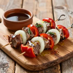Nationalgericht Bosnien: Janjetina na Ražnju (Rezept)