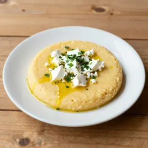 Nationalgericht Bosnien: Polenta sa Sirom (Rezept)