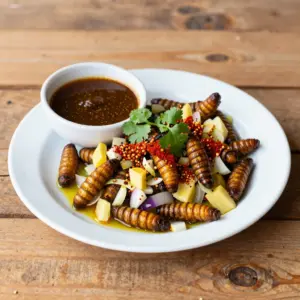 Nationalgericht Botswana: Mopane Worms (Rezept)