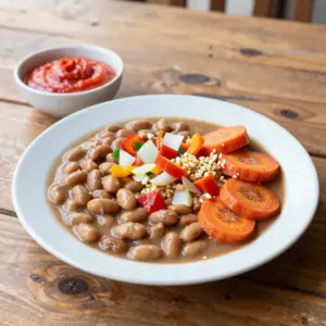 Nationalgericht Botswana: Nawa Beans Stew (Rezept)