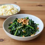 Nationalgericht Botswana: Spinach with Peanuts (Rezept) Nationalgericht Botswana: Spinach with Peanuts (Rezept)