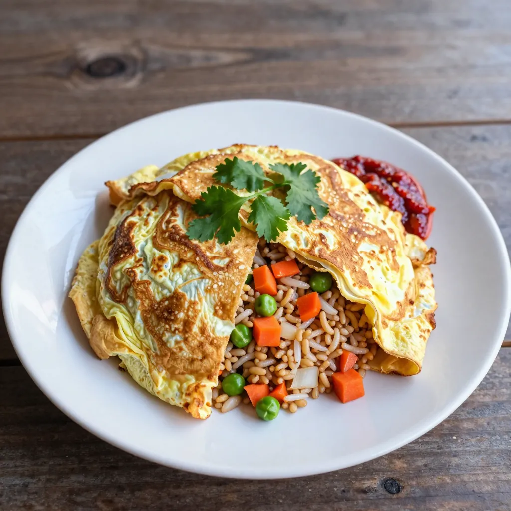 Nationalgericht Brunei: Nasi Goreng Pattaya (Rezept)