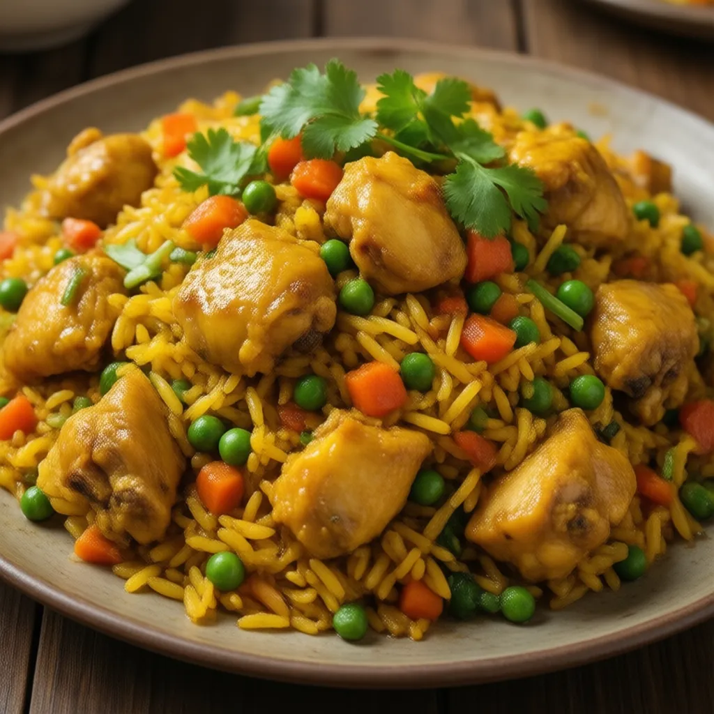 Nationalgericht Brunei: Nasi Hujan Panas (Rezept)