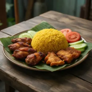 Nationalgericht Brunei: Nasi Kuning (Rezept)