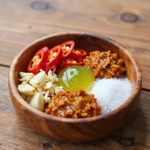Nationalgericht Brunei: Sambal Belacan (Rezept)