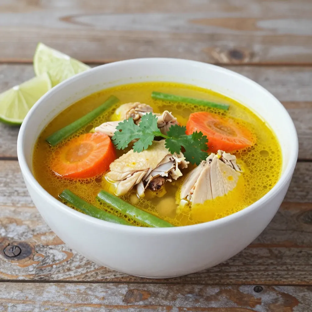 Nationalgericht Brunei: Soto Ayam (Rezept)
