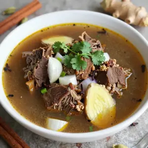 Nationalgericht Brunei: Sup Kambing (Rezept)