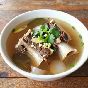Nationalgericht Brunei: Sup Tulang (Rezept)