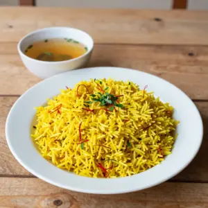 Nationalgericht Burkina Faso: Riz au Safran (Rezept)